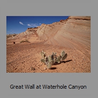 Great Wall at Waterhole Canyon